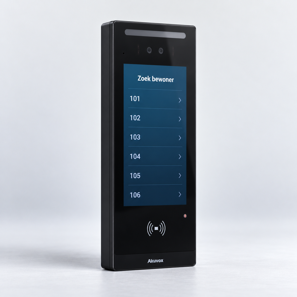 Buitenpost met 7 inch touchscreen