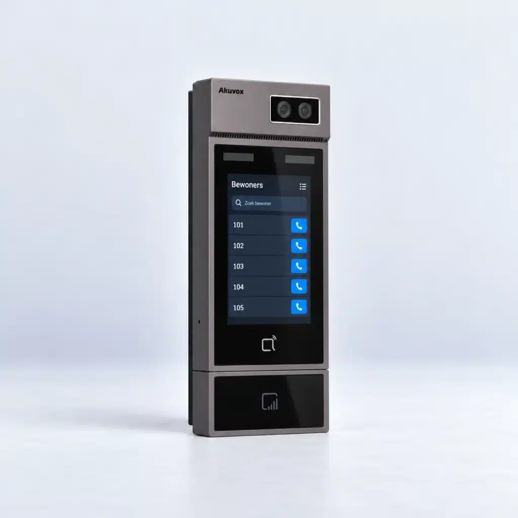 Buitenpost met 5 inch touchscreen