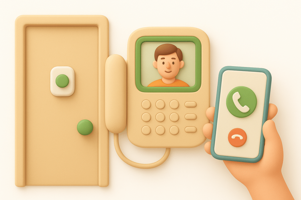 Hoe werkt een intercomsysteem in appartementen?
